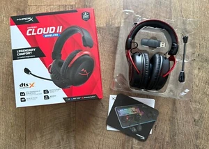 HyperX Cloud II Wireless Legendary Comfort Gaming Headset 4P5K4AA - ROT - Bild 1 von 3