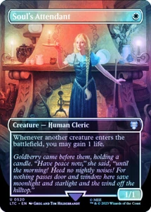 Lámina de plata sin bordes Soul's Attendant Magic The Gathering - El Señor de los Anillos - Imagen 1 de 1