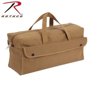 Rothco Canvas Jumbo Mechanic Tool Bag - Coyote Brown - Picture 1 of 4