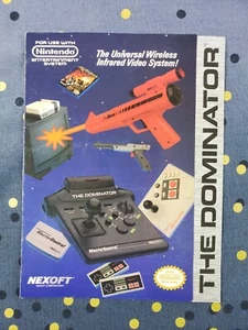 Vintage Nintendo NES Controller Manual | The Dominator | Instruction Booklet - Picture 1 of 17