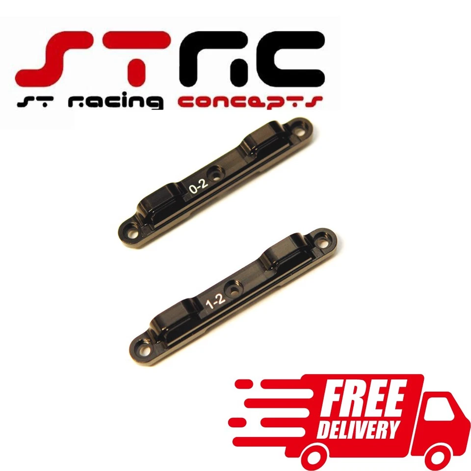 STC91359CBK STRC Aluminum Rear Toe In Suspension Block Combo Associated DR10 - Image 1 of 1