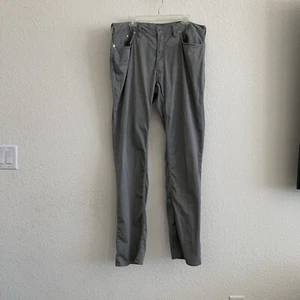 Polo Ralph Lauren Pants Mens 38 Tall L35 Gray Stretch Classic Fit Leather Patch - Picture 1 of 13