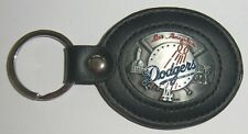 Los Angeles Dodgers 3-D Metal & Leather Key Chain MLB Licensed Baseball