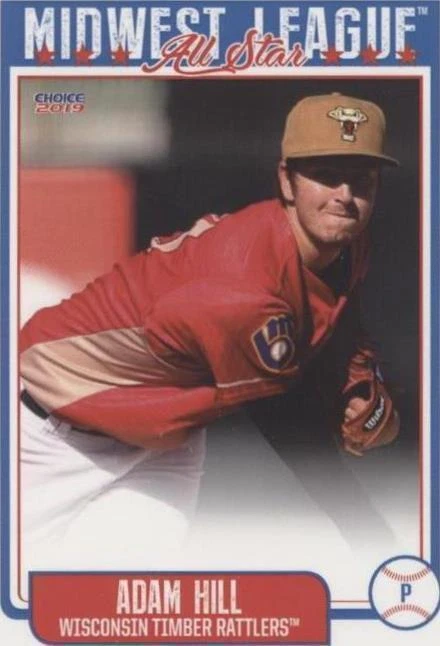 2019 Choice Midwest League All-Stars - Adam Hill #64