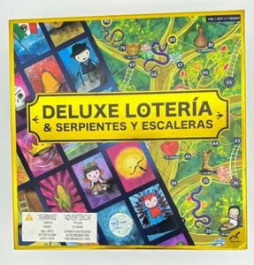 Deluxe Loteria - Schlange und Leitern 8 MDF-Platten, 128 Klassenperlen, Plastikkarten - Bild 1 von 5
