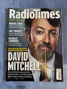 RADIO TIMES MAGAZINE 28th September - 4th OCT 2024 - DAVID MITCHELL - LUDWIG - Picture 1 of 2
