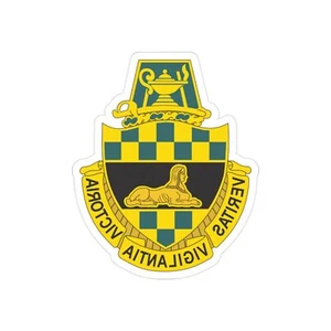 Intelligence Center and School (U.S. Army) REVERSE PRINT Transparent STICKER - Imagen 1 de 16