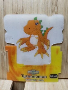 DIGIMON DIGI CLIX 🏆Pop Up Card🏆TYRANNOMON #26/48 FREE POST - Picture 1 of 1