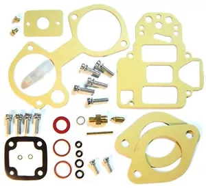 Weber 40 DCOE Service Gasket kit repair rebuild set+fuel filter+valve+pin+screws - Foto 1 di 4
