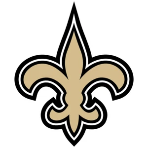 2-PACK NFL TEAM LOGO STICKER NFL FOOTBALL NEW ORLEANS SAINTS 4in. - Picture 1 of 1