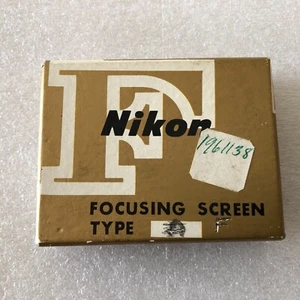 PANTALLA DE ENFOQUE NIKON (TIPO F) para NIKON F/F2 - Imagen 1 de 5