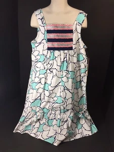 Blue White Pink New Childrens Clothes Girls Sleeveless Dress Medium By Red Camel - Picture 1 of 12
