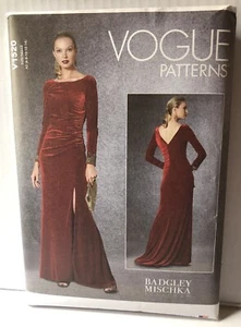 Vogue V1520 Badgley Mischka Evening Gown Pattern Misses Sz 6-14 - Picture 1 of 2