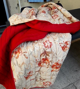 Ancien Couvre lit boutis piqué main finXIXè debXXè 215x230cm Old quilted blanket - Imagen 1 de 21