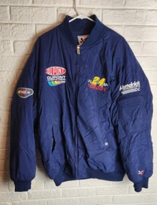 Vintage Chase Authentics XXL Team Gordon Nascar Racing Bomber Jacket - Picture 1 of 5