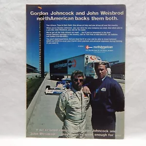 NORTH AMERICAN GORDON JOHNCOCK JOHN WEISBROD 1978 ADVERTISEMENT - Picture 1 of 3