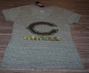 MUJER ADOLESCENTE Jrs CHICAGO BEARS NFL FÚTBOL CAMUFLAJE ESTAMPADO CAMISETA MEDIANA NUEVA con ETIQUETA - Imagen 1 de 2