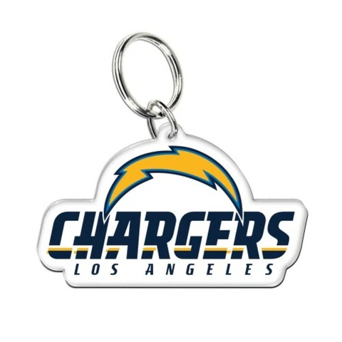 LOS ANGELES CHARGERS PREMIUM ACRYLIC KEY RING BRAND NEW WINCRAFT 👀🏈 Cover
