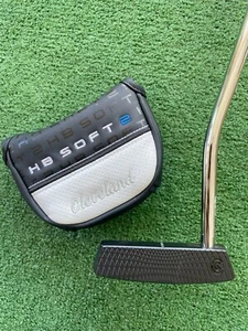 Cleveland HB Soft 2 Black 11 OS Grip Putter 34" Destro Uomo Mazza da Golf - Foto 1 di 7