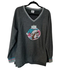 Buc-Ee’s Damen Langarm V-Ausschnitt Baumwollmischung Strick Weihnachten Pullover Gr. XL GUC - Bild 1 von 9