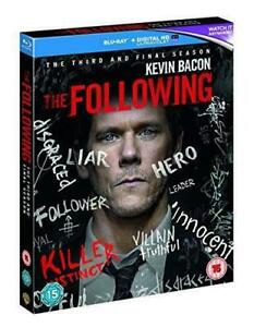 The Following - Season 3 [Blu-ray - Region B] Brand New Slipcase