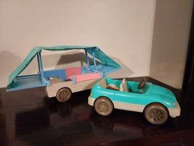 Casa de muñecas Fisher Price Loving Family convertible auto y autocaravana cámper emergente 1997 Foto 1 de 4