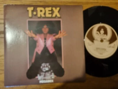 T. Rex – Megarex 1 7” 1985 Marc On Wax Records Glam Rock Marc Bolan - Image 1 of 4