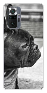 Coque en silicone imprimée compatible Xiaomi Redmi Note 10 Pro Bulldog - Bild 1 von 3