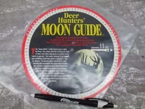 Deer Hunters Moon Guide by Jeff Murray from 1998, nos - Picture 1 of 2