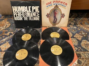 **JOE COCKER(1970) and HUMBLE PIE(1971)-double records both at FILLMORE EAST - Picture 1 of 17