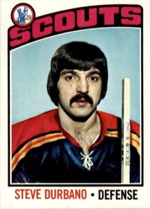 1976 Topps #19 Steve Durbano Kansas City Scouts EX-MT