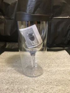 ASOBU VINO 2 GO WINE TUMBLER - Black - Picture 1 of 5