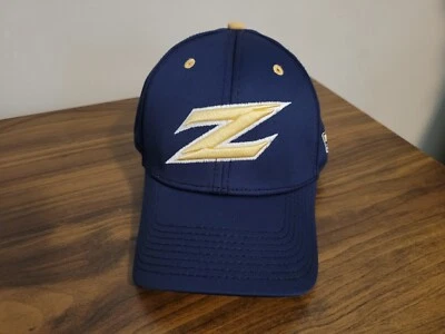 Akron Zips The Game Pro Fitted Baseball Hat Blue Size 6 7/8 - Image 1 of 4