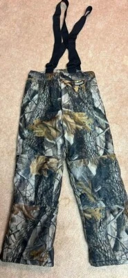 Guide Series TecH20 Boys Lined Camo Hunting Pants Sz Med Realtree Hardwood - Image 1 of 4
