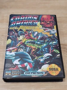 SEGA MEGADRIVE CAPTAIN AMERICA AND THE AVENGERS PAL NO MANUAL new - Foto 1 di 14