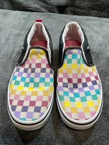 Vans Classic Slip-On Checkerboard Gr. US 4 M Herren Damen Unisex Skateschuhe - Bild 1 von 15