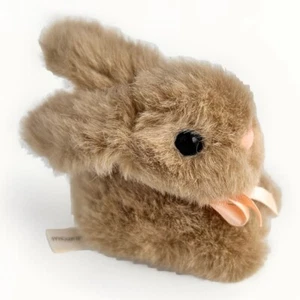 Vintage 4.5” Tarsha International Plush Bunny Rabbit lovey Stuffed Animal Small - Picture 1 of 12