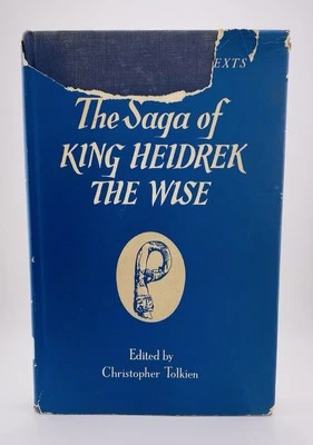 Christopher TOLKIEN, The SAGA of KING HEIDREK the WISE, 1ST ED. / PRINT., 1960 - Image 1 of 4