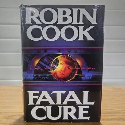 Fatal Cure Robin Cook Hardcover First Edition Thriller 1994 - Image 1 of 4