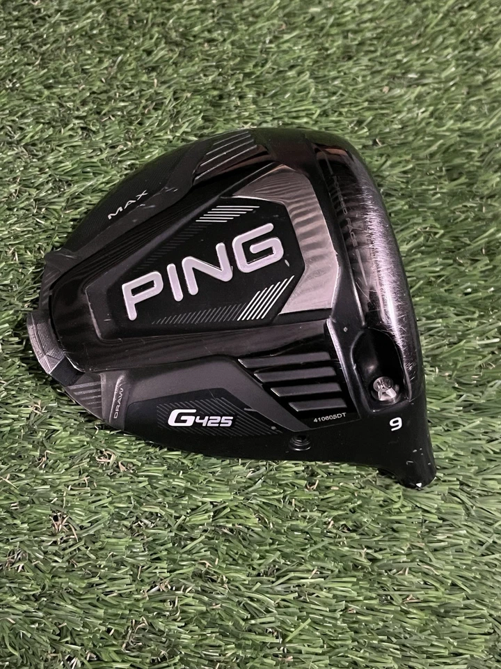 Used Ping G425 Max Right-Handed Driver Head Only 9* Loft With Adjustable Weight. - Image 1 of 4