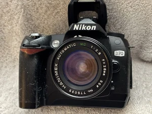 Nikon D70 Camera W/HANIMEX AUTOMATIC MC 1:2.8 f=28mm 55 No.775039 Lens - Works - Picture 1 of 24