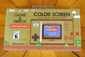 Nintendo Game & Watch SUPER MARIO BROS Handheld System Color Screen