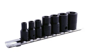 Laser Tools Impact Inverted Torx Star Socket Set 3/8"d 1/4"D 7pc Black 0897 - Picture 1 of 1