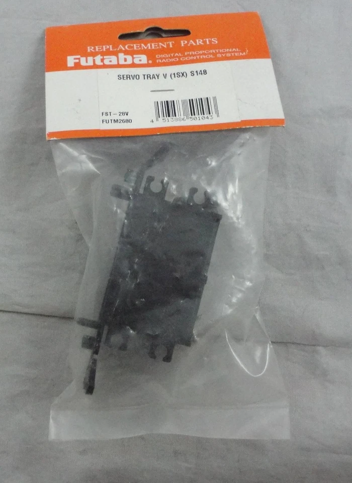Futaba FST-28V (1SX) Single Servo Tray fits FP-S28/S128/S31S/S131S/S148 - Image 1 of 1