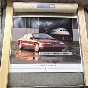 Seltenes 1993 Lincoln Mark VIII 20” X 16” Händler Poster - in Original Versandröhre - Bild 1 von 7