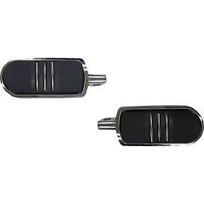 Clavijas de pie barredora cromadas DRAG SPECIALTIES 1620-2479 para montaje Harley macho Foto 1 de 2