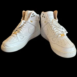 Nike Air Force 1 High Just Don AF100 Size 11 White Croc Swoosh - Picture 1 of 10