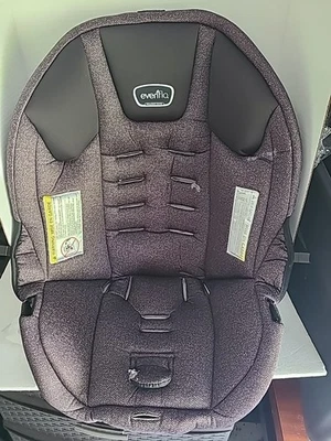 READ Evenflo Litemax Safemax Baby Infant Seat Cover Fabric Padding Charcoal.  - Image 1 of 4