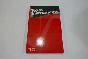Texas Instruments TI-82 Graphing Graphics Calculator 1992 Guide Book Manual Only - Bild 1 von 5