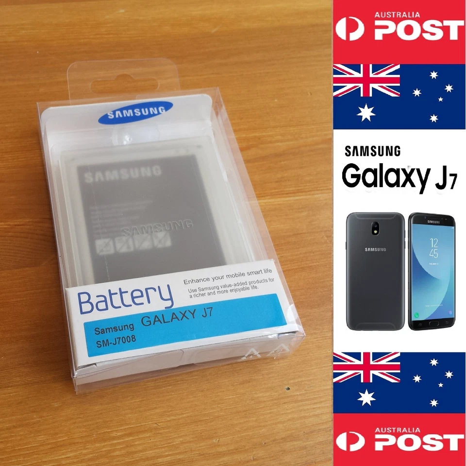 Batería Original Samsung J7 Minorista EB-BJ700CBE SM-J700F 3000mAh NFC - Local Foto 1 de 4